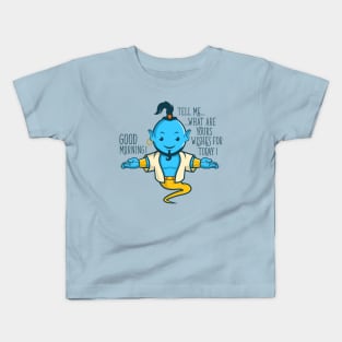 Happy Ghost Genie Kids T-Shirt